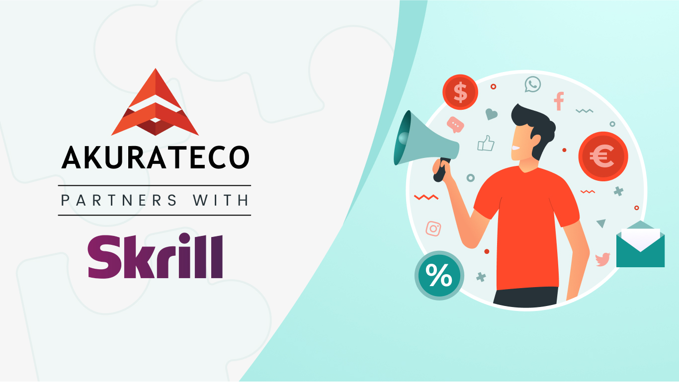 Akurateco Joins Forces with Skrill for Enhanced Payment Solutions