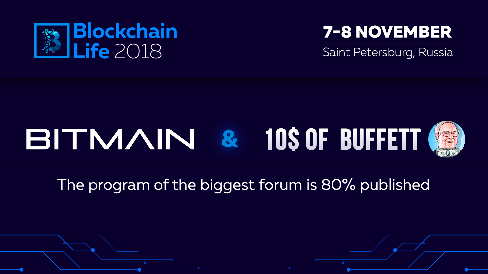 Bitmain and other market leaders will perform at the forum Blockchain Life 2018