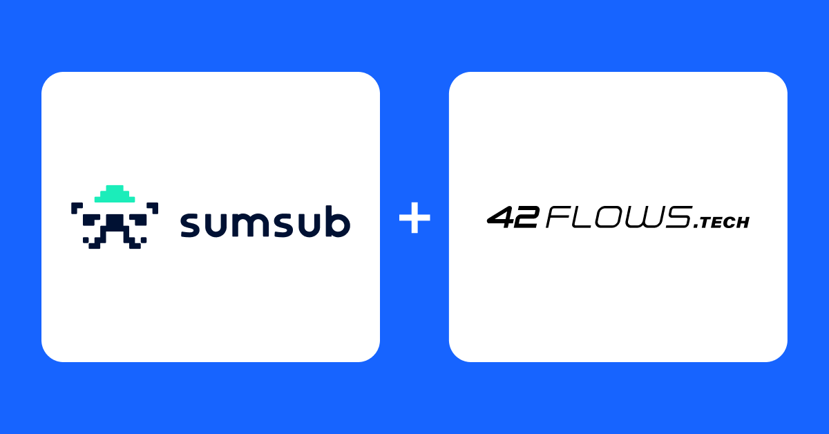 42Flows.Tech and Sumsub Establish a Strategic Partnership