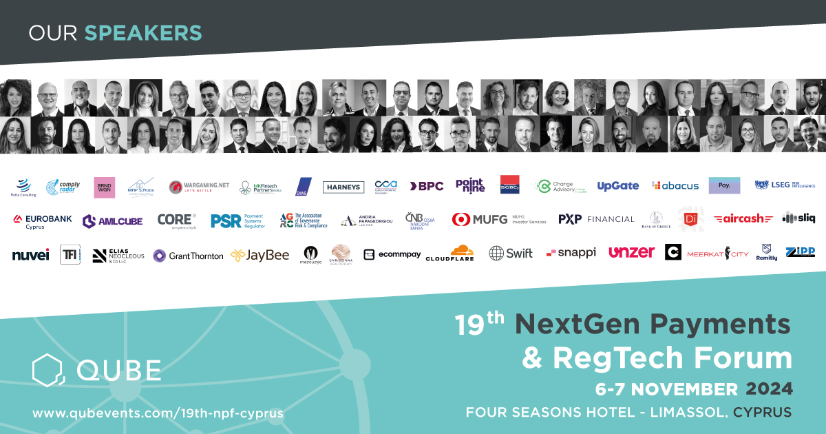 The 19th NextGen Payments & RegTech Forum Brings Top Industry Experts to Cyprus, Limassol This November