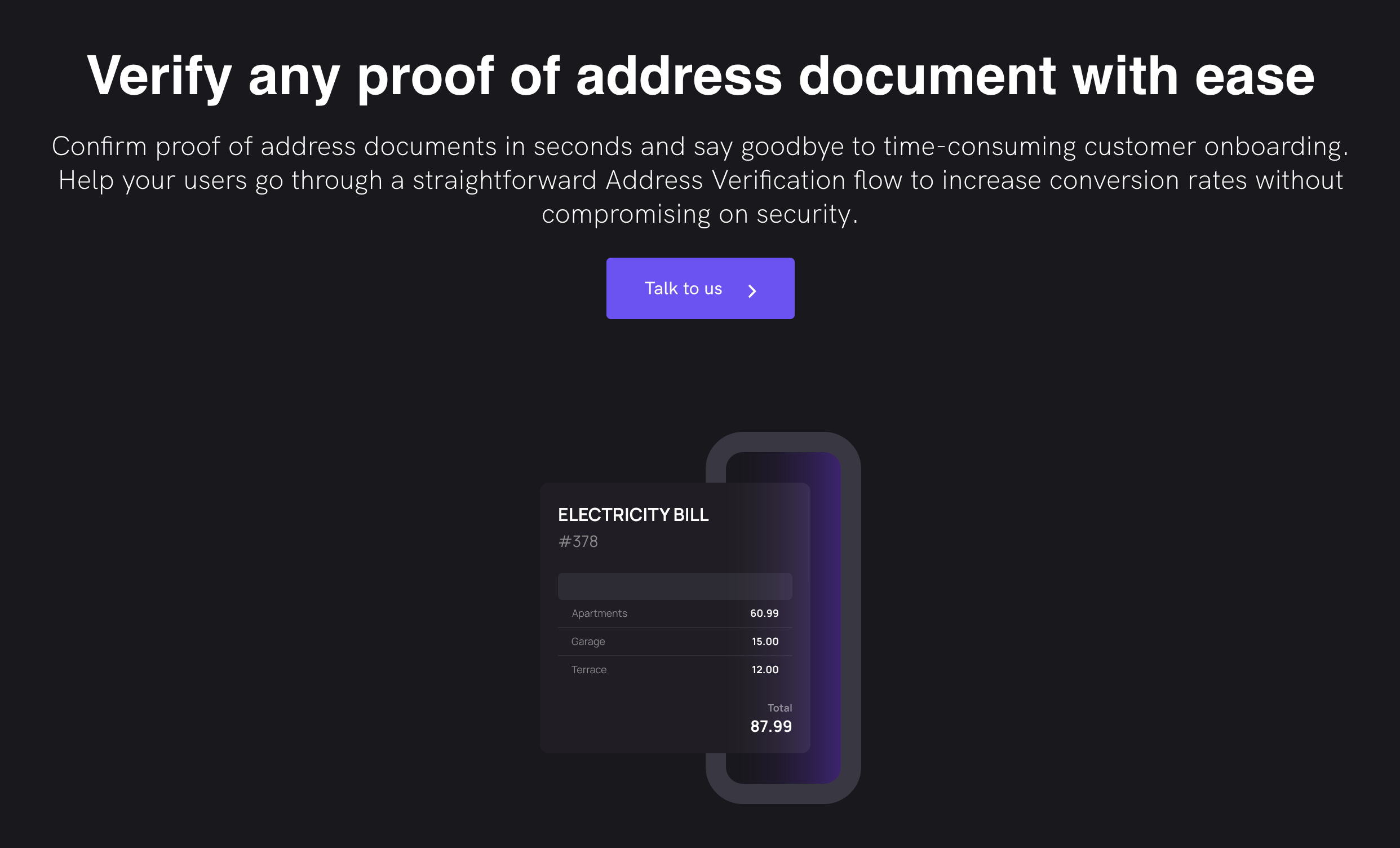 iDenfy Introduces Address Verification to Ensure Frictionless Document Checks