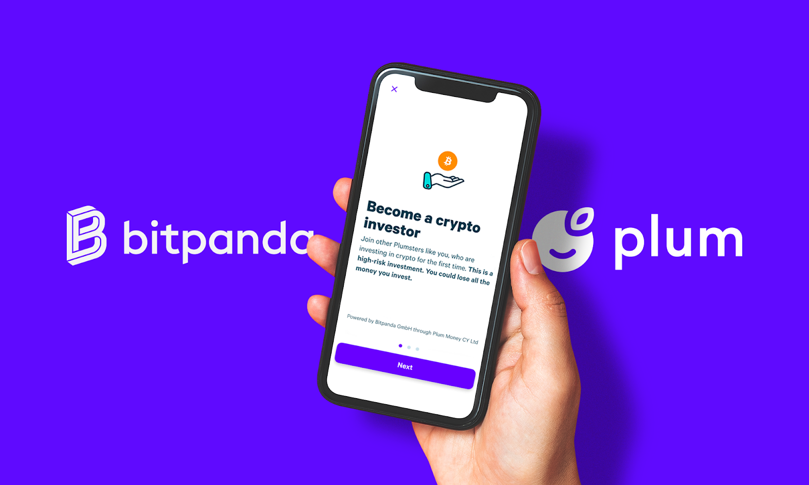 Unlocking Investing Together: Plum Joins Forces with Bitpanda to Bring Crypto Investing to More Customers