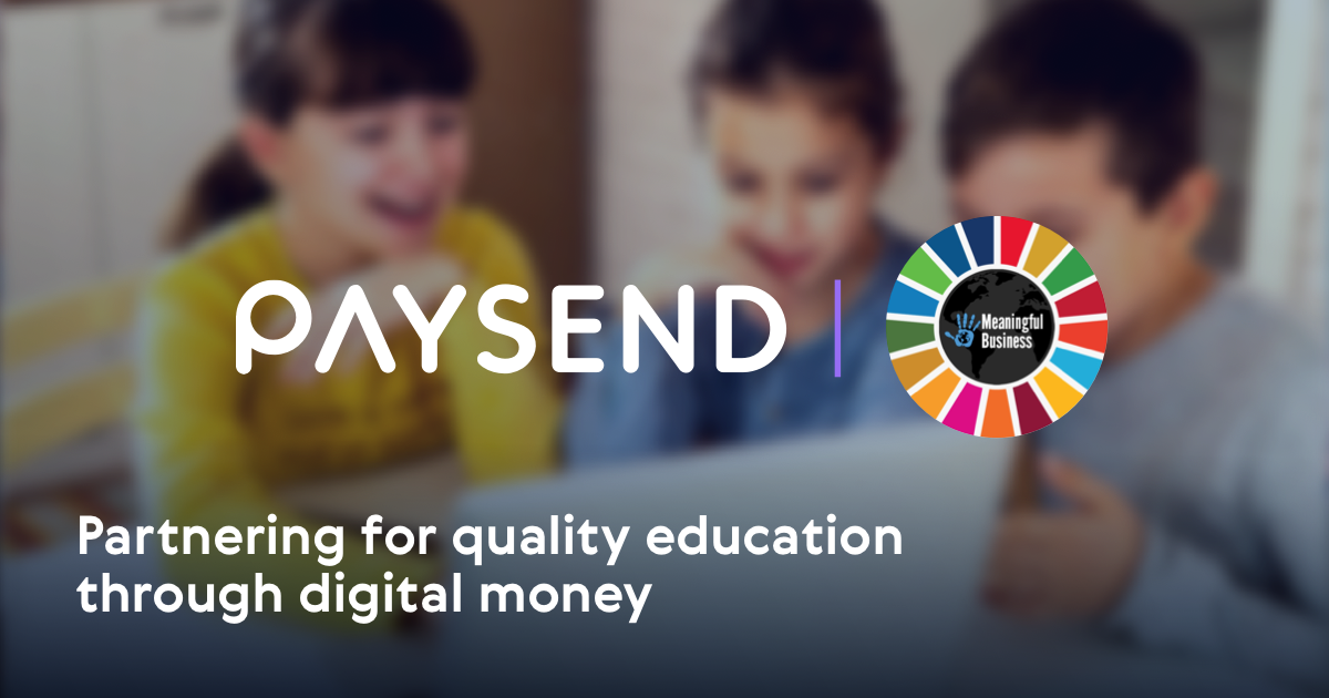 Paysend Announces Partnership With Meaningful Business for Purpose Led Activations