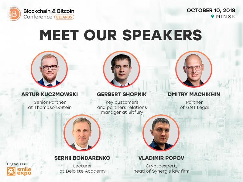 Blockchain & Bitcoin Conference Belarus in October: what will keynote speakers talk about? 