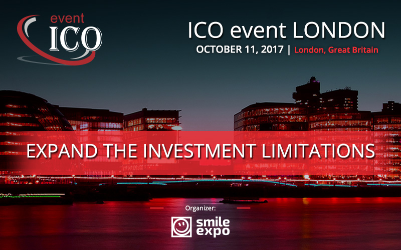 ICO event London will gather renowned investors and founders of blockchain startups 