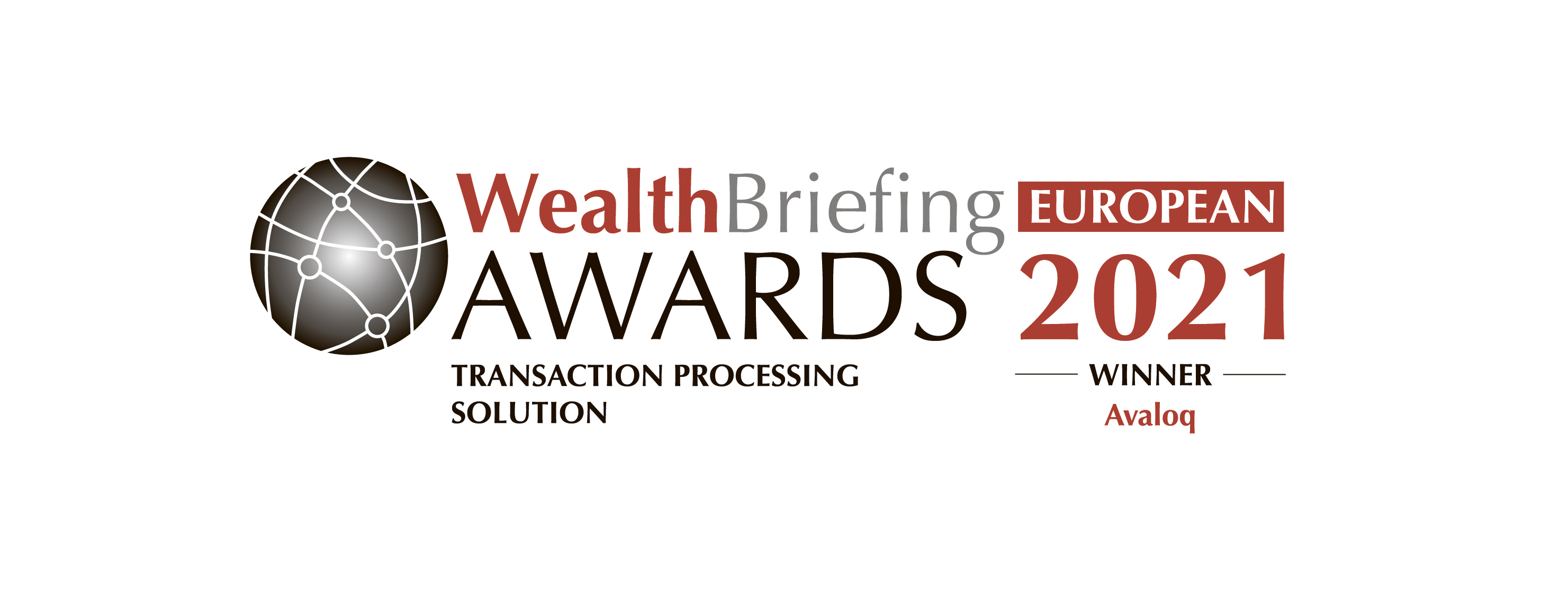 Avaloq wins European Wealth Management Transaction Processing Solution Award for Excellence