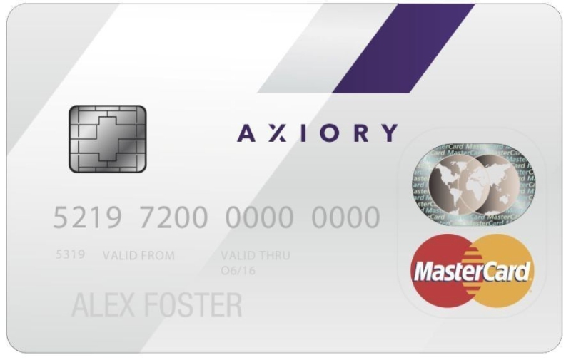 Axiory Launches Prepaid MasterCard