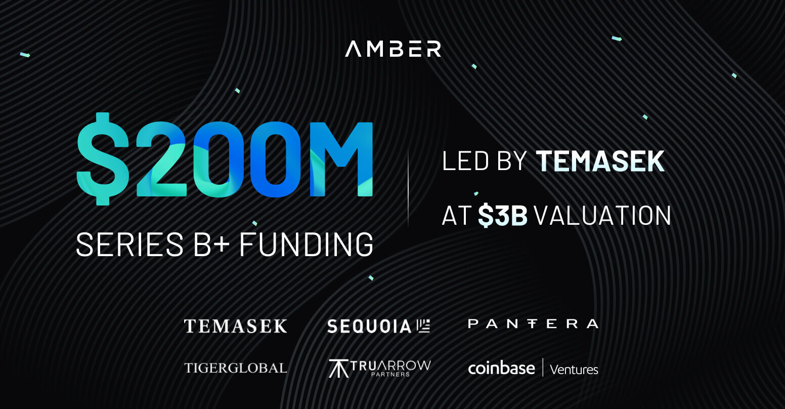 Cryptocurrency Firm Amber Gets Funding From Singapores Temasek At Us3 Billion Valuation