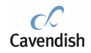 CAVENDISH ADVISES ON SECOND PAYMENT TRANSACTION IN THREE MONTHS