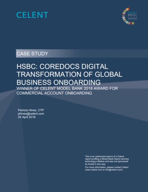 HSBC: CoreDocs Digital Transformation Of Global Business Onboarding