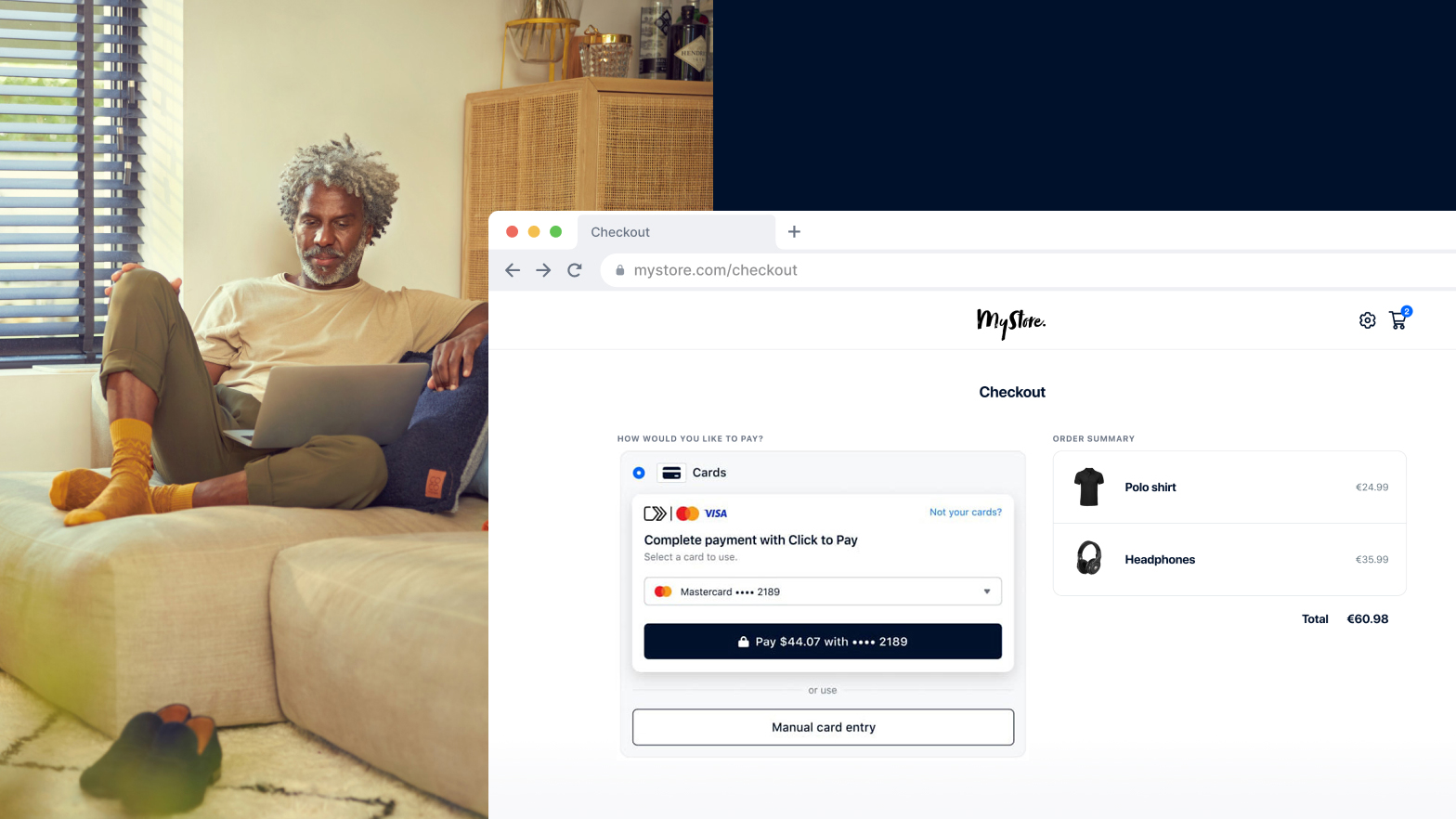 Adyen Develops Fully Integrated Click-to-Pay Flow within Online Payment Interface