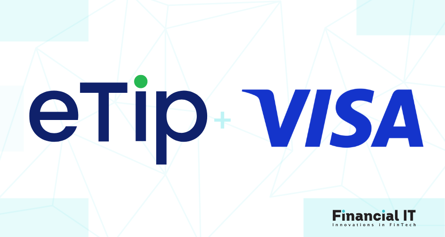 Digital Tipping Provider eTip Partners with Visa to Modernize Tipping for Hospitality and Service Industries