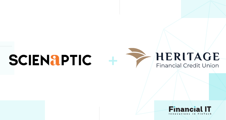 Heritage Financial Credit Union Goes Live With Scienaptic’s AI Platform to Strengthen Consumer Loan Portfolio