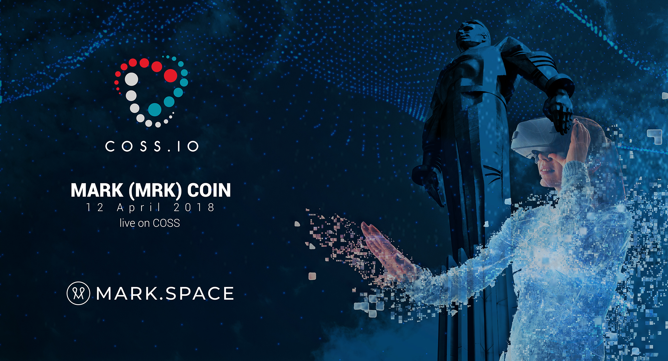 COSS.IO Launches the Trading of MRK-token as the World Celebrates the Human Spaceflight