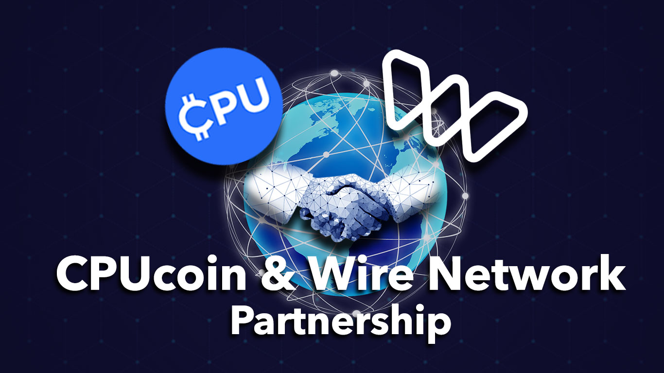 CPUcoin and Wire Network Partner to Power Edge-ready Decentralized Computation at Scale