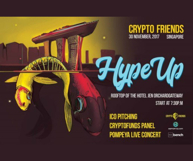 Nov 29-30: Singapore ready for the ICO hype as the CryptoFriends Hypethon comes to BlockShow Asia