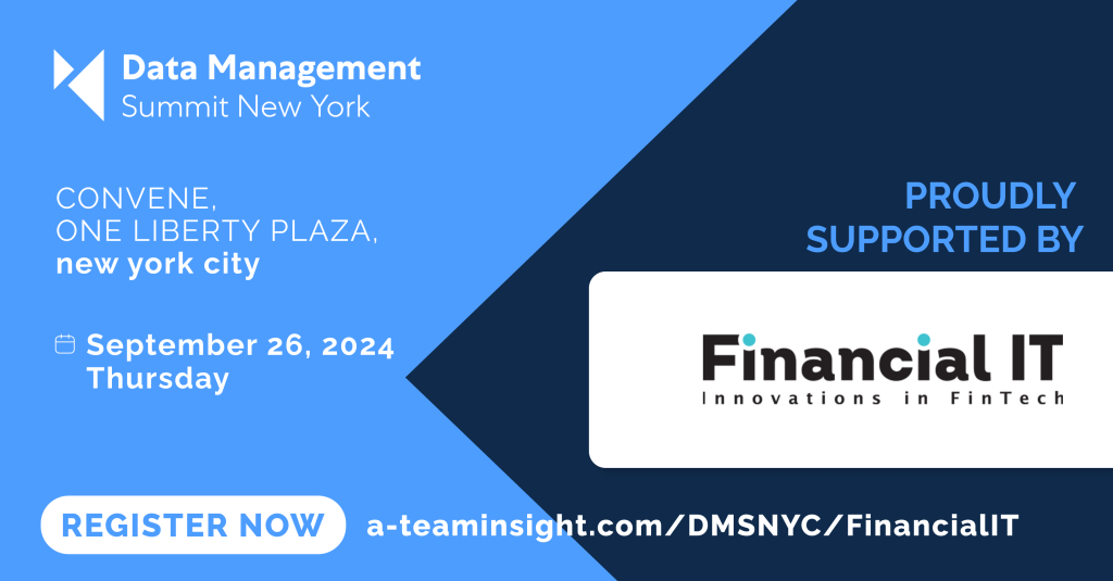 Data Management Summit, New York City 26th September 2024