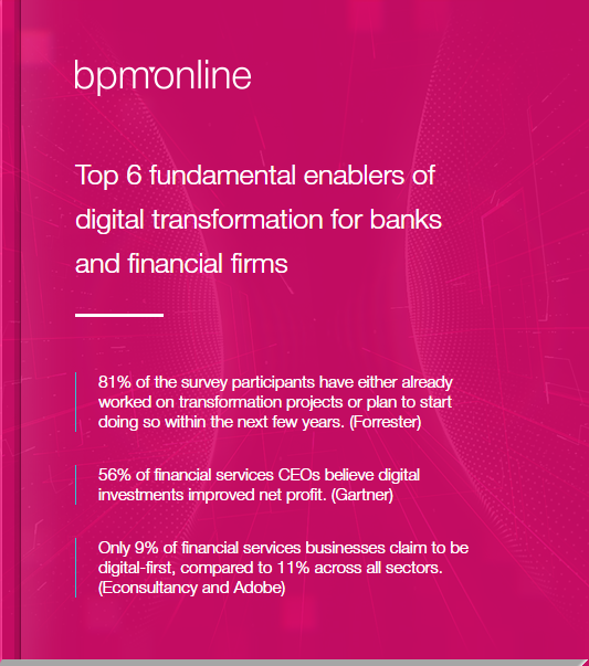 Top 6 fundamental enablers of digital transformation for banks and financial firms