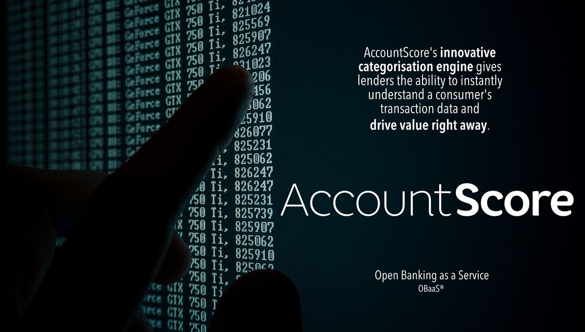 Equifax Acquires Open Banking and Transaction Data Analytics Company AccountScore