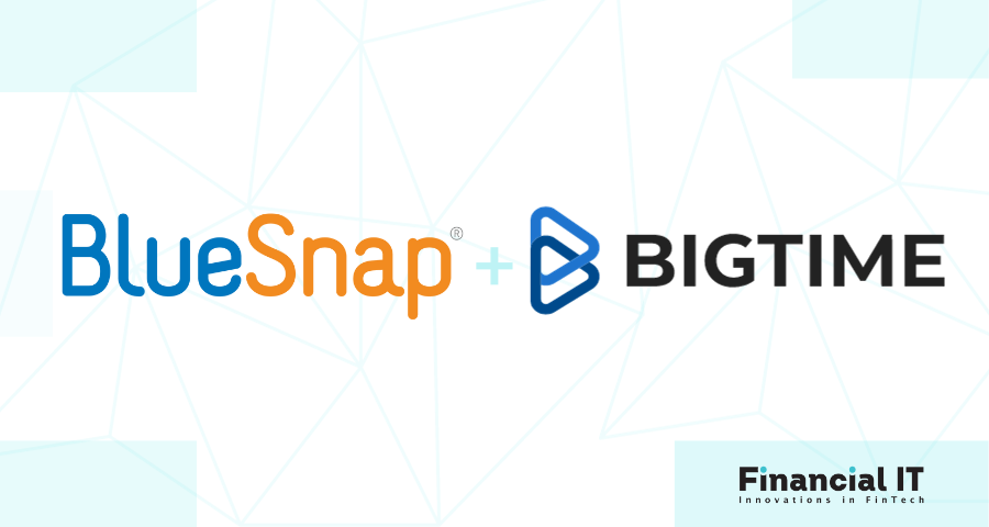 BlueSnap Partners with BigTime Software to Deliver Enhanced Online Payment Experiences for Global Professional Services Organizations