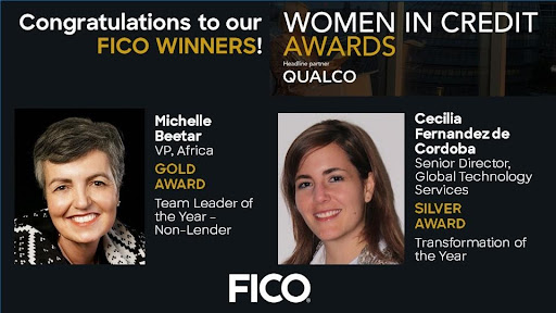 Two FICO Leaders Win at Women in Credit Awards 2021