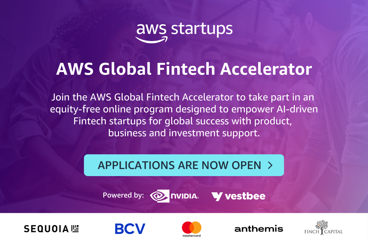 AWS, NVIDIA and Vestbee Team Up to Empower Fintech Startups with AWS Global Fintech Accelerator