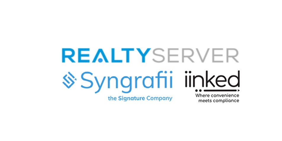 RealtyServer Systems Inc. Adopts Syngrafii iinked Sign eSignature and Video Signing Room Technologies
