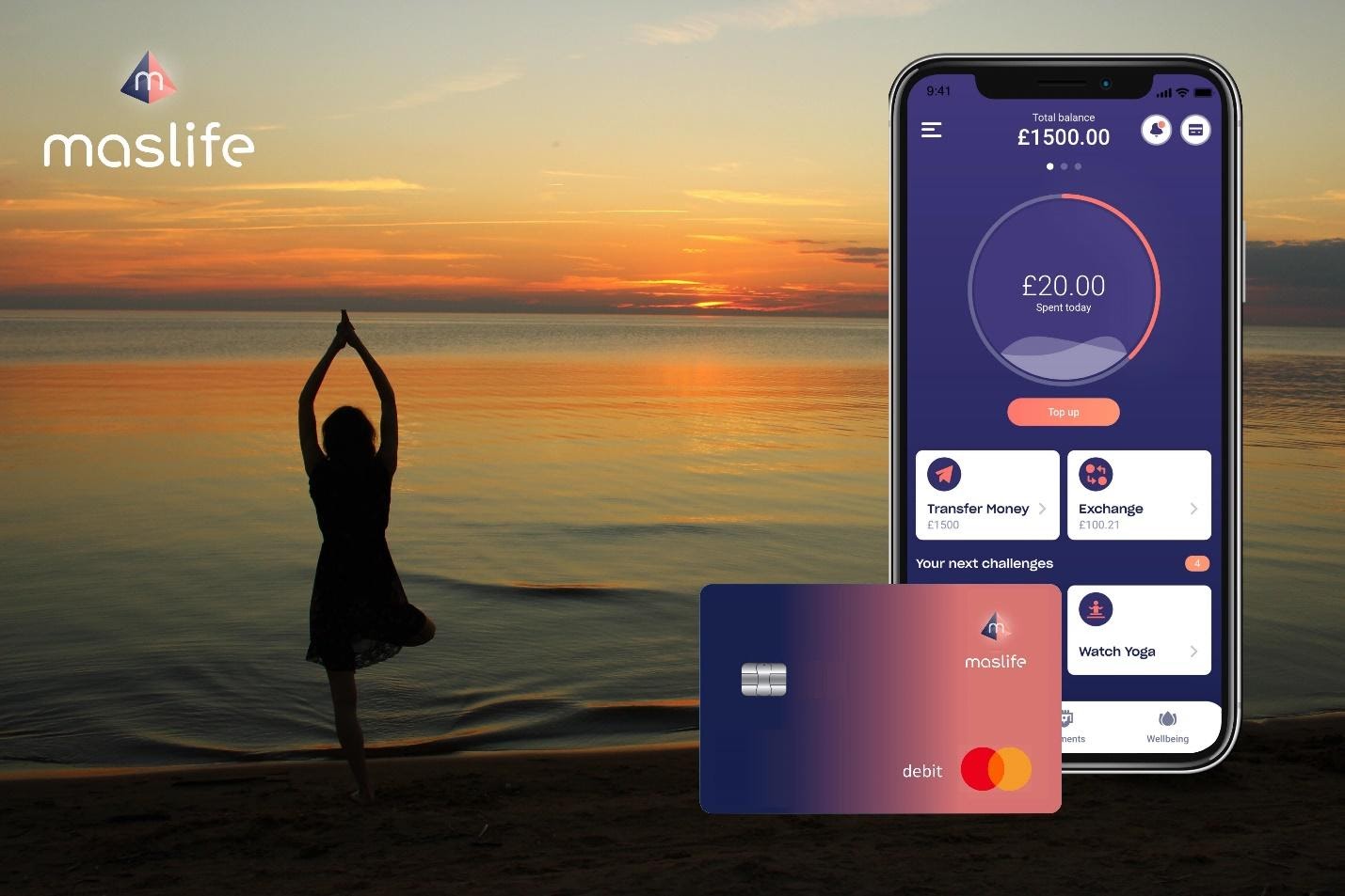 Maslife Partners with Paynetics for a New AI-powered Payment and Wellbeing App