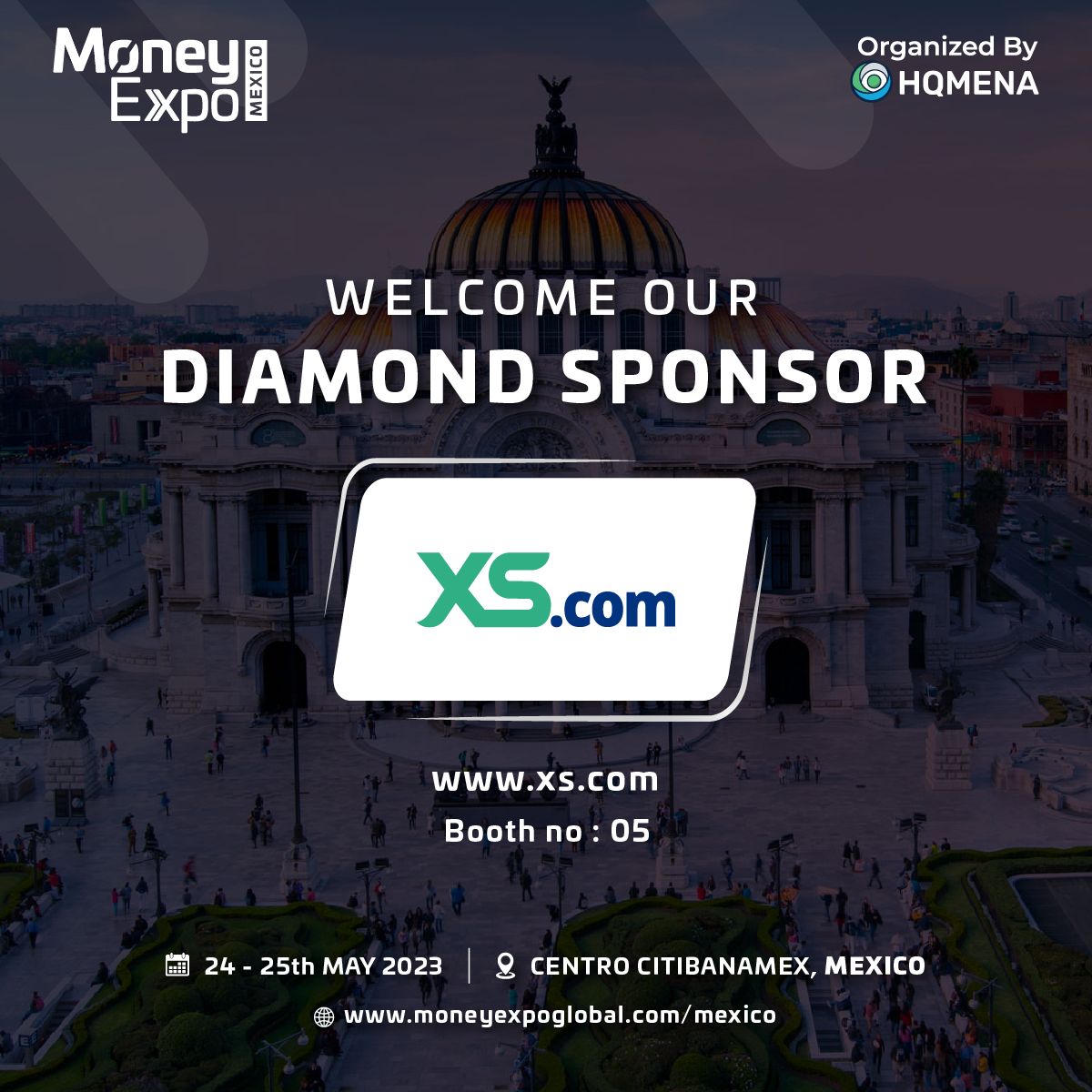 XS.com Announces Diamond Sponsorship of the Money Expo in Mexico