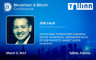Skype and LHV Payment Solutions Founder to present at Blockchain Conference in Tallinn