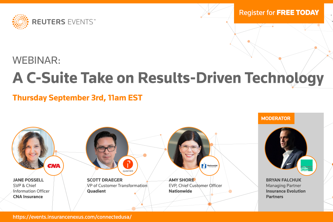 Join CNA, Nationwide and Quadient for a C-Suite Take on Results Driven Technology