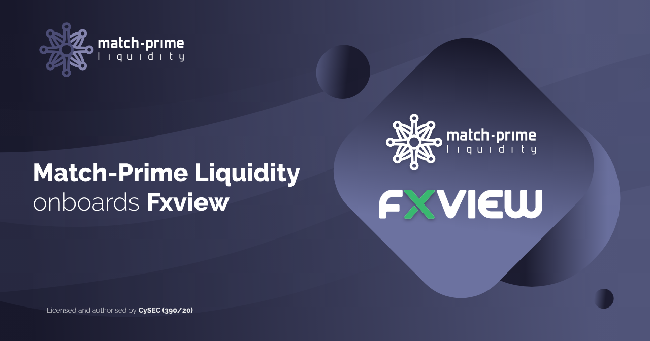 Match-Prime Liquidity Onboards Fxview