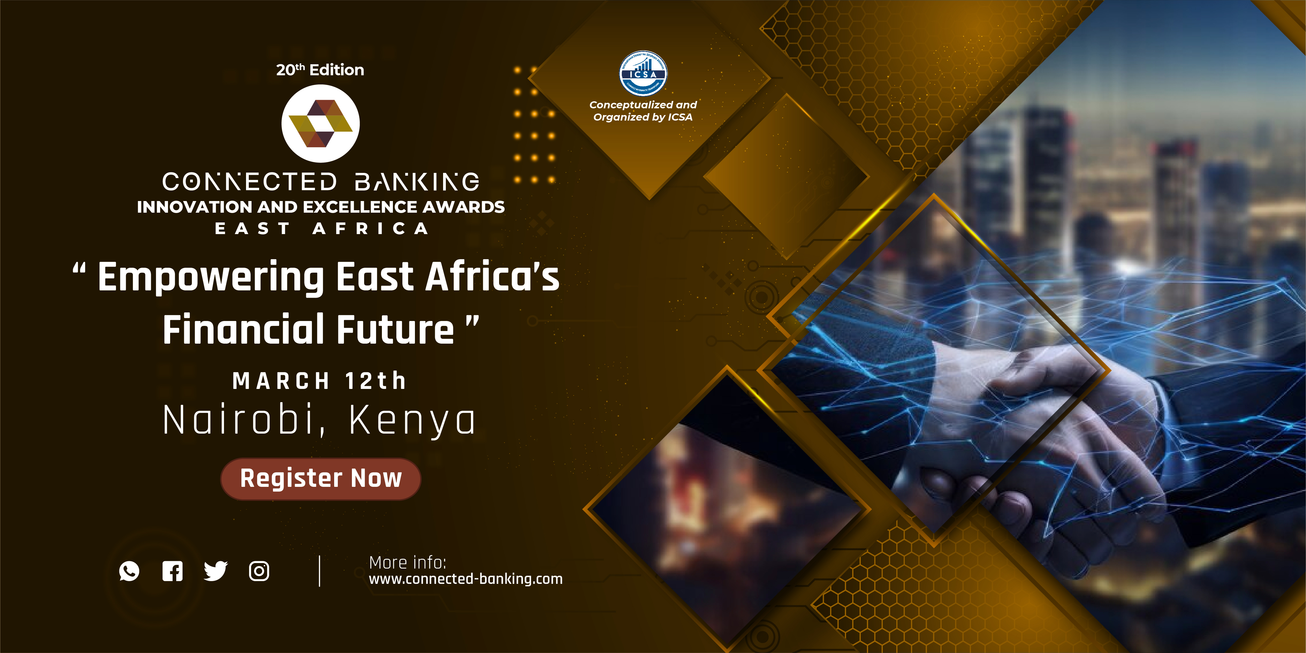 20th Edition Connected Banking Summit – Innovation & Excellence Awards 2025 – East Africa