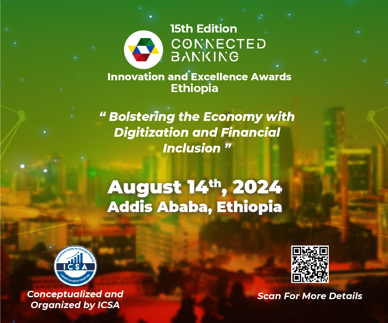 15th Edition Connected Banking Summit – Innovation and Excellence Awards 2024; Ethiopia 