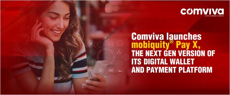 Comviva Launches the Next Gen Digital Wallet and Payment Platform - Mobiquity® Pay X