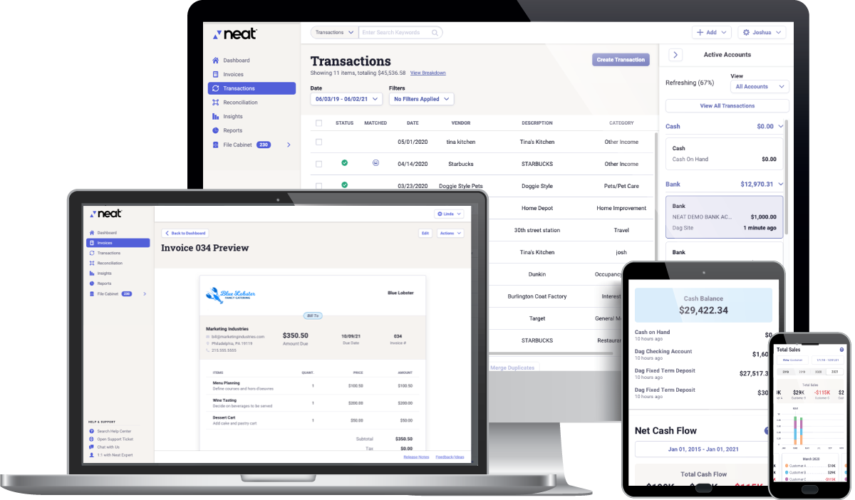 Neat Introduces Free Small Business Accounts Receivable Software: NeatInvoices Streamlines Invoicing and Speeds Payments 