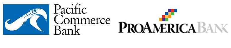 Pacific Commerce Bank and ProAmérica Bank Merge