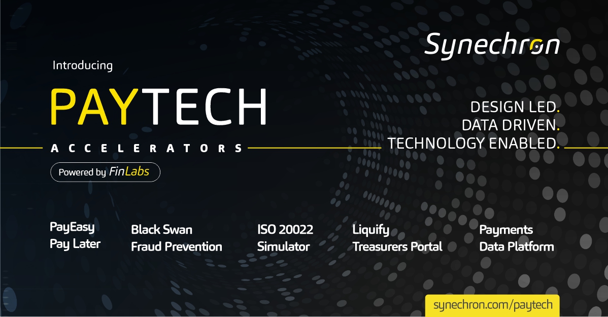 Synechron Facilitates Innovative Solutions for the Payments Ecosystem With the Launch of its PayTech Accelerator Program 