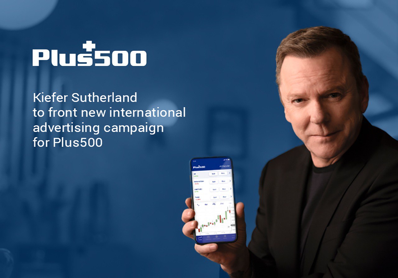 Kiefer Sutherland to Front New International Advertising Campaign for Plus500