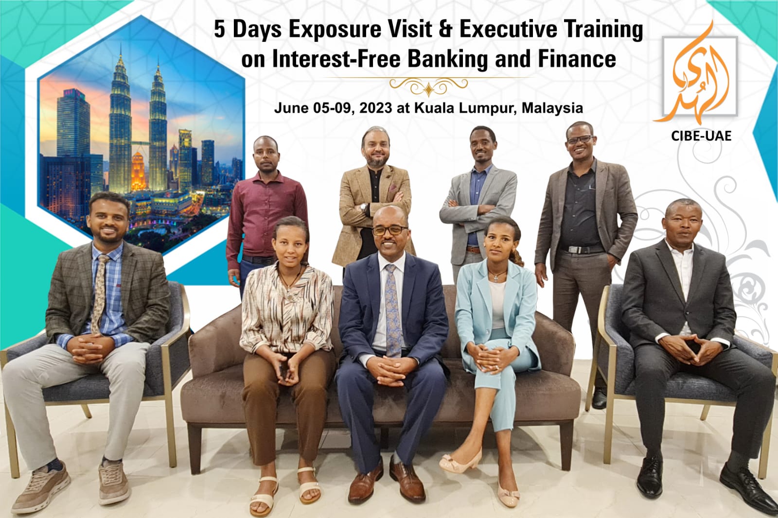 AlHuda CIBE Hosted an Exposure Visit for National Bank of Ethiopia in Malaysia