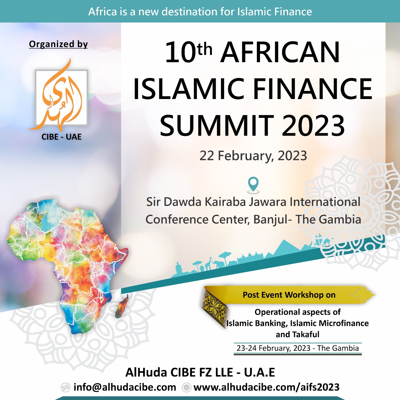 10th African Islamic Finance Summit will be Hosted in the Smiling Coast of West Africa, the Gambia