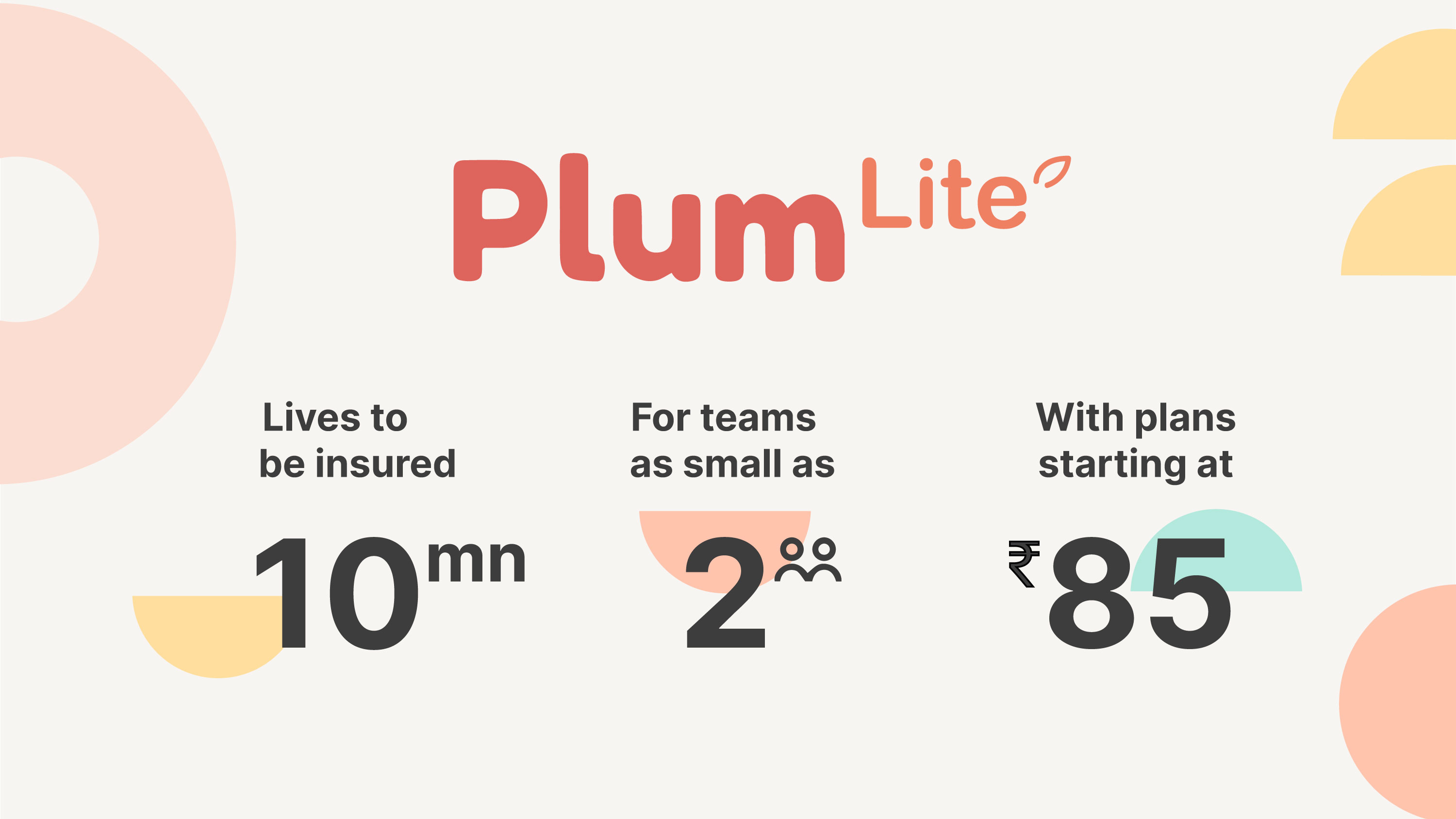 Plum Launches Lite - Health Benefits Membership for Early Stage Startups, SMEs and Gig Workers