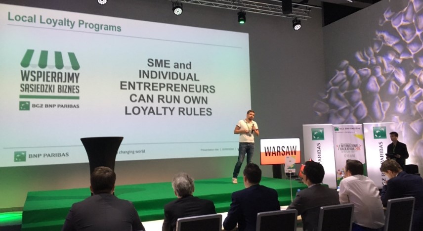 SDK.finance Presented Loyalty Program Solution at BNP Paribas International Hackaton 