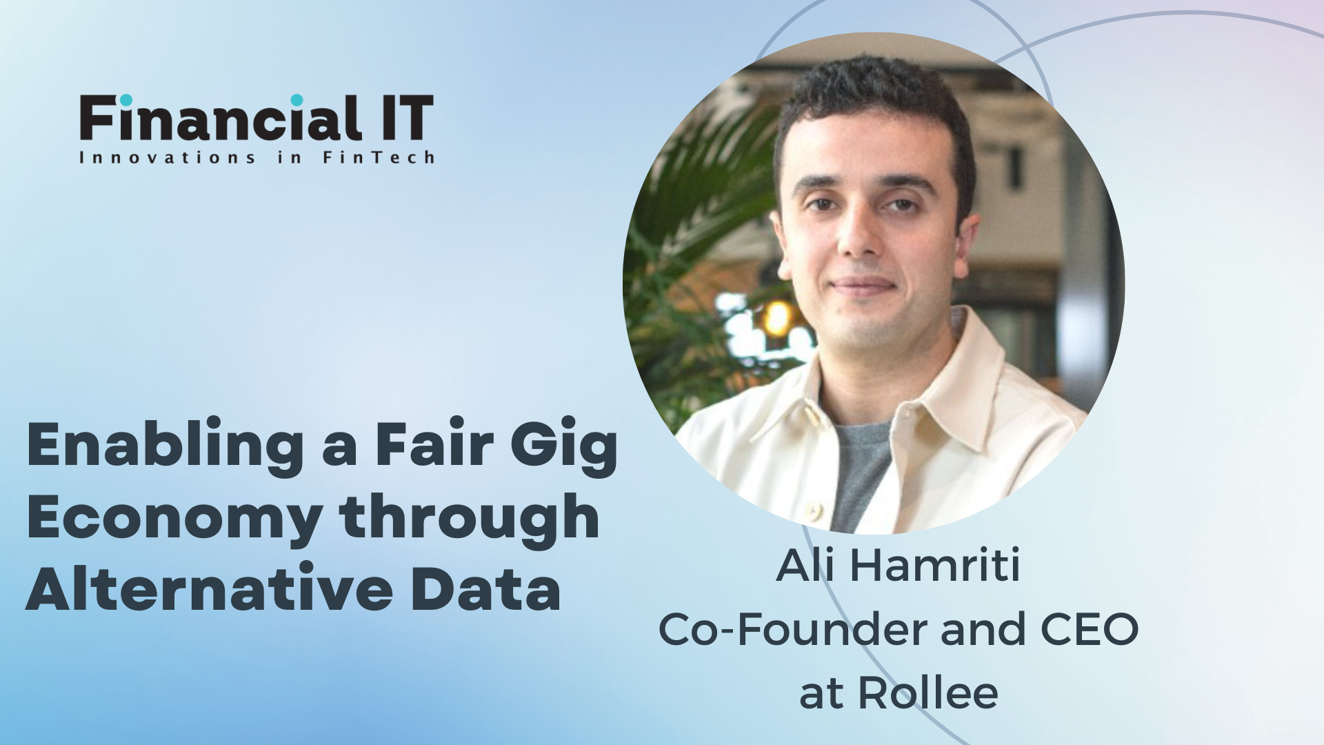 Enabling a Fair Gig Economy through Alternative Data Enabling a Fair Gig Economy through Alternative Data