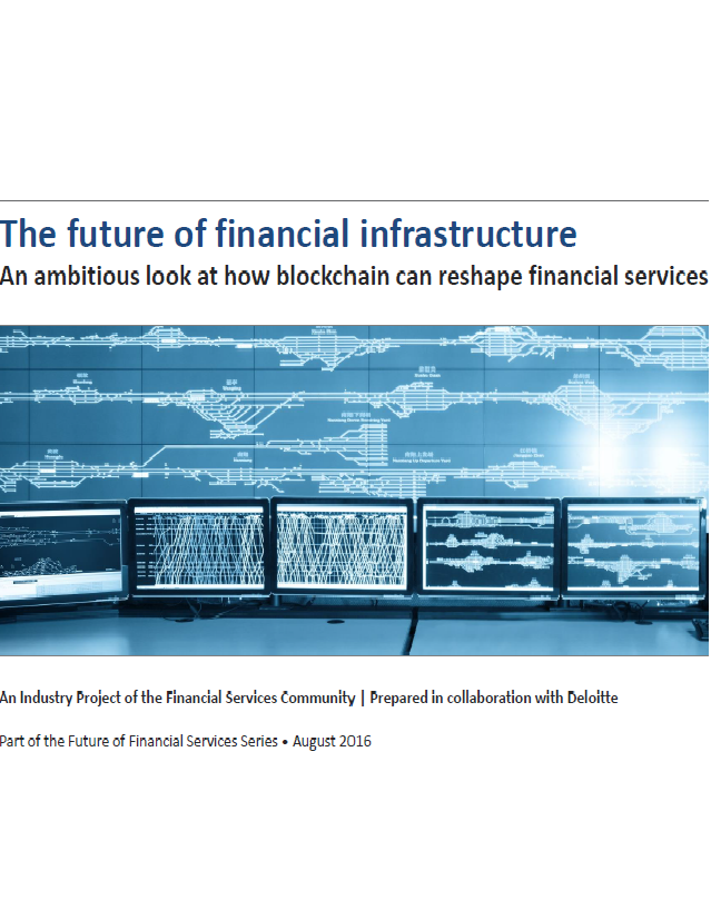 The Future of Financial Infrastructure