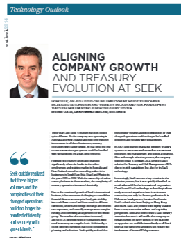 Aligning Company Growth And Treasury Evolution At Seek 