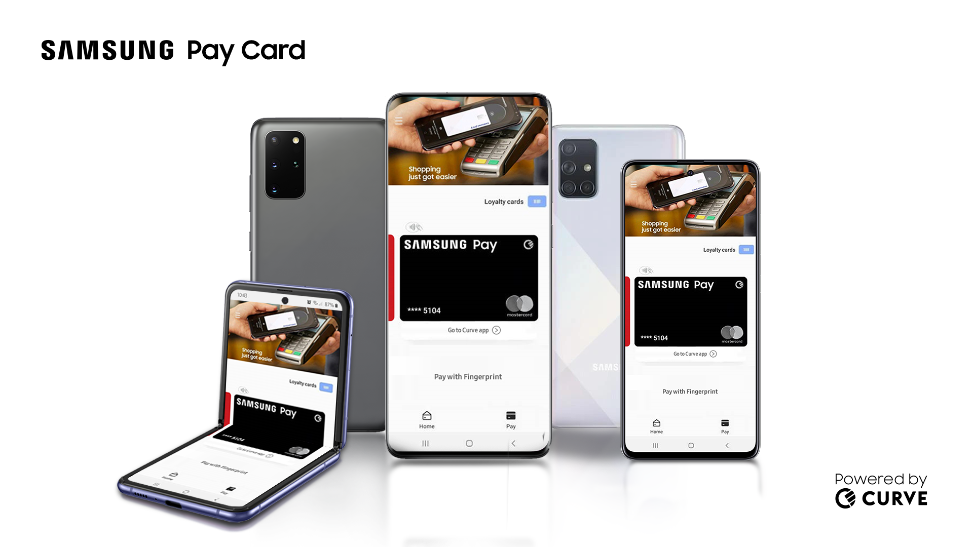 Samsung Reveals the new Samsung Pay Card, powered by Curve