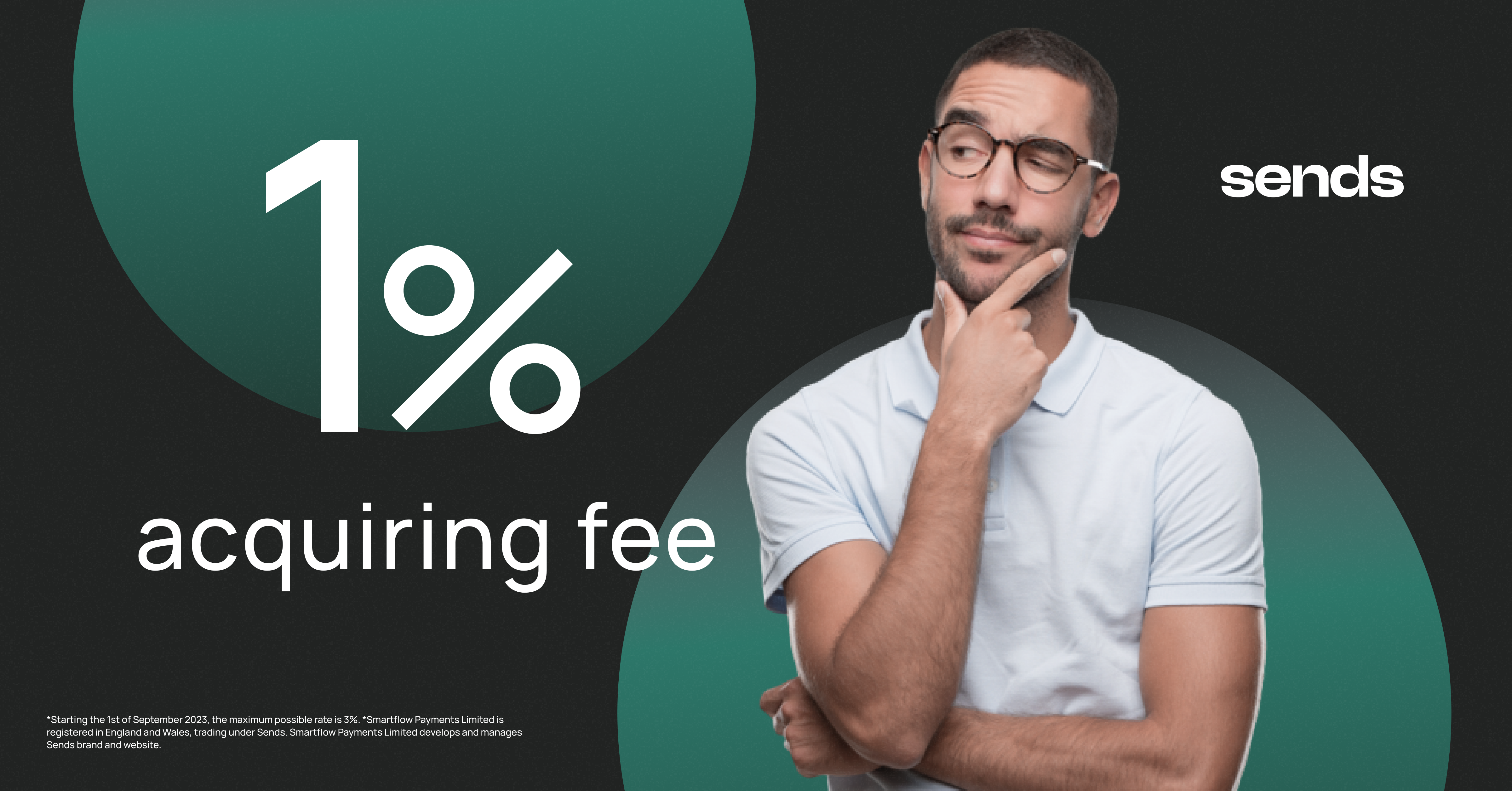 Sends Launches Special Offer: Internet Acquiring Fee Reduced to 1%