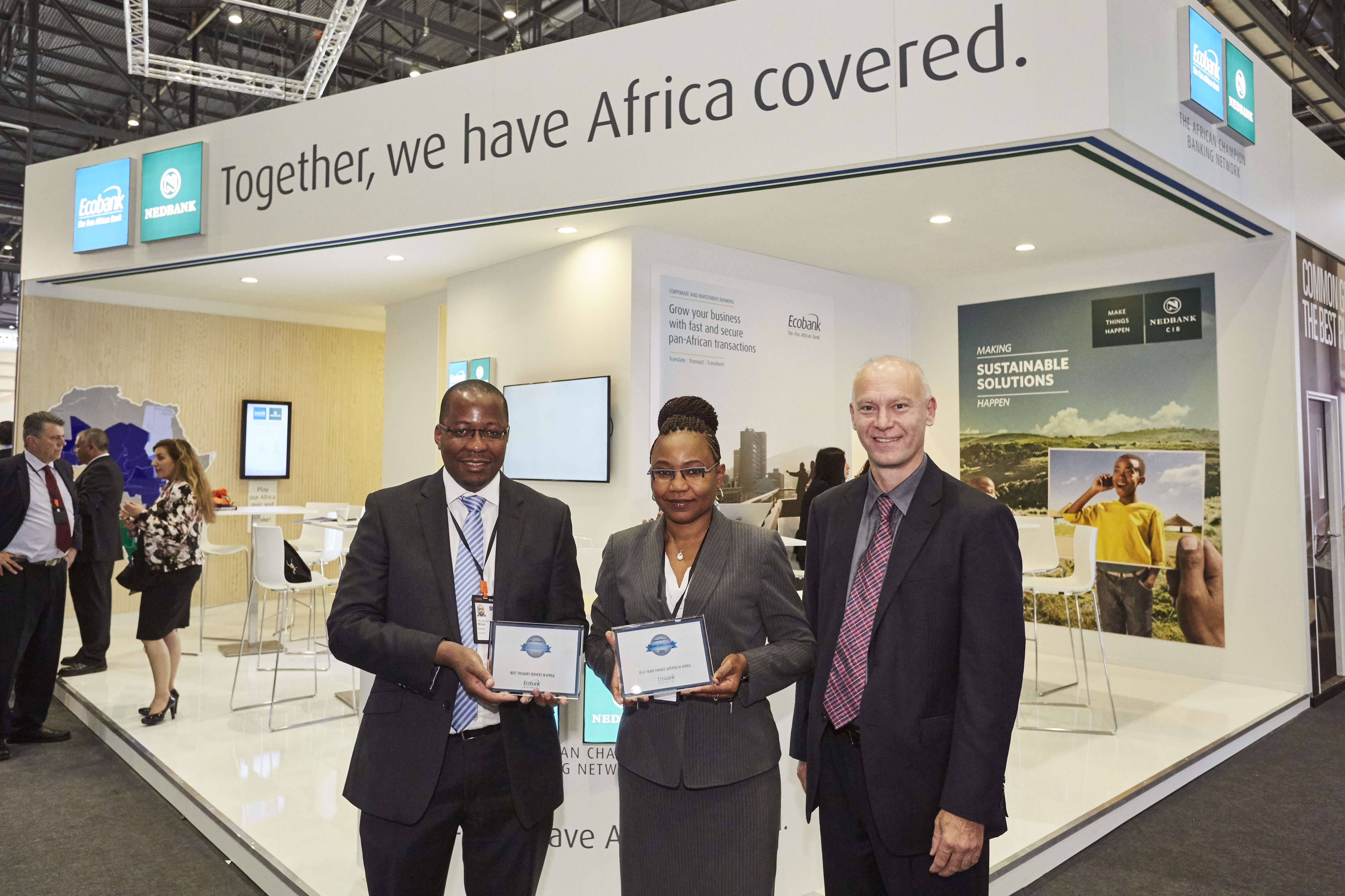 Ecobank Wins Trade Finance and Treasury Awards at Sibos