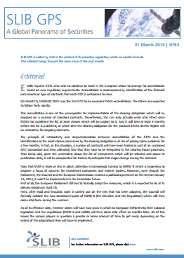 SLIB GPS: A Global Panorama of Securities - March 2014 